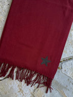 Bufanda Estrella Burdeo