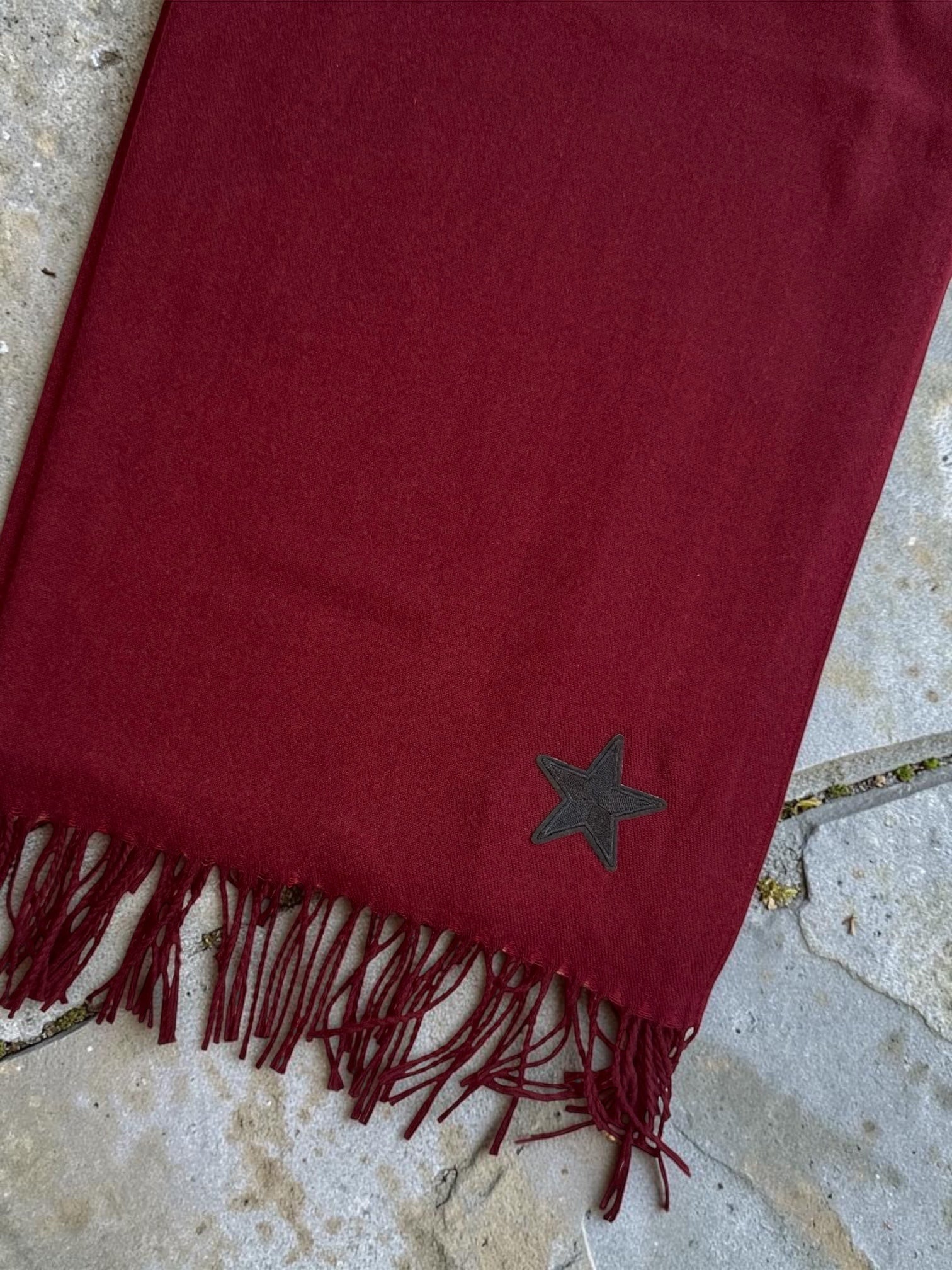 Bufanda Estrella Burdeo