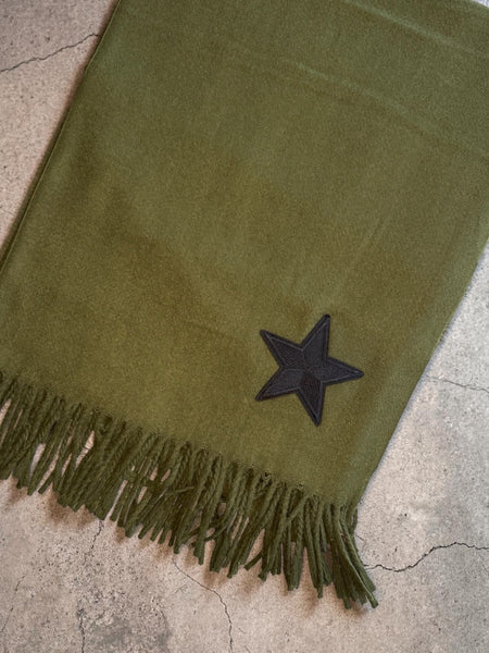 Bufanda Estrella Verde Oliva