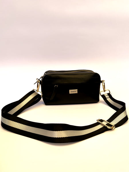 Strap Rayas Negro Plata