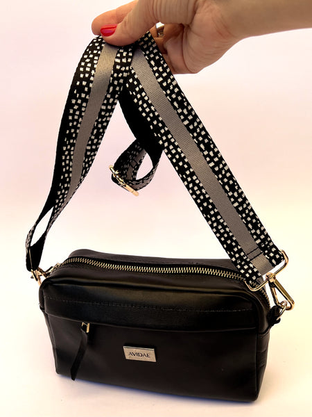 Strap Dots Negro Gris