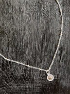 Collar Dije Corazón de Plata