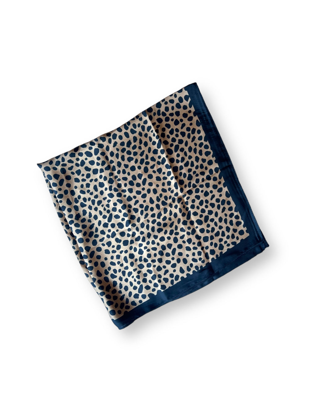 Pañuelo Cheetah Café 70x70 cms.