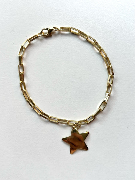 Pulsera Estrella Mayor Baño Oro