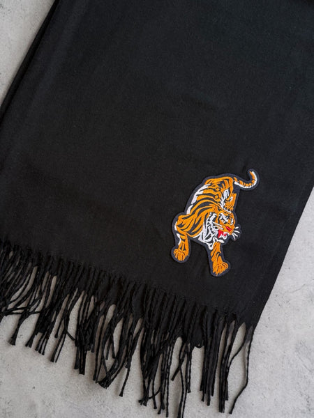 Bufanda Tigre en Negro