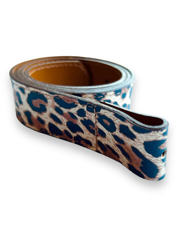 Correa de Cuero Animal Print