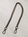 Cadena Metal Grafito 40 cms.