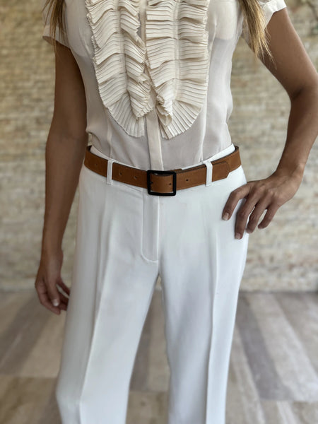 Cinturón Cuadrix Café