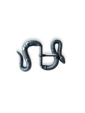Hebilla Serpiente Plateada