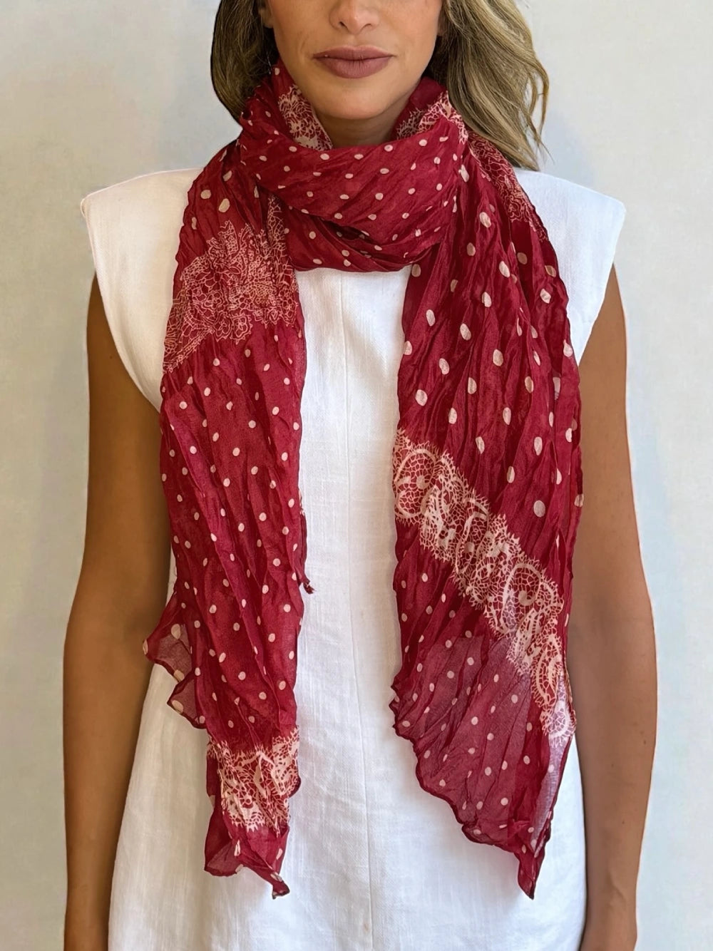 Pañuelo Pareo Dots 75x185cm