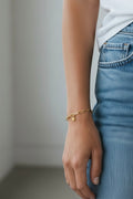 Pulsera Cadena Little Star Baño Oro