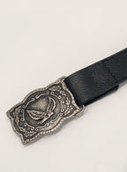 Cinturón Ave Cuero Negro